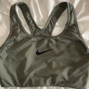 Grey Nike Small Sports Bra - Only Worn Once